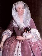 antoine pesne Portrait of Sophie Dorothea von Preuben Spain oil painting artist